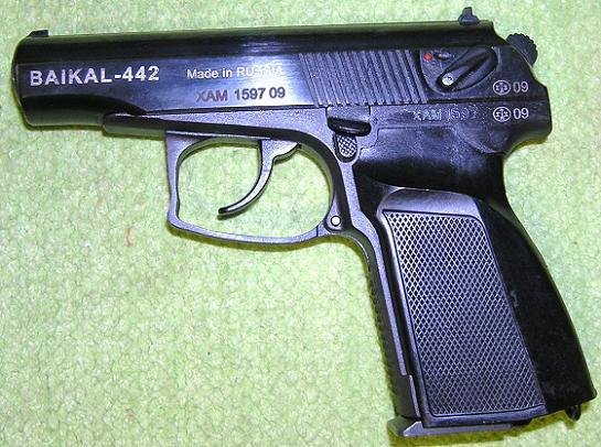 BAIKAL442, 12 ran zásobník, 9mm MAKAROV