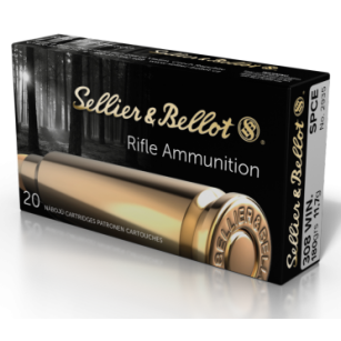 308 Winchester, SPCE 11,7g, Sellier&Bellot