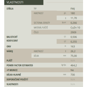 7,62x54R, FMJ 11,7g, Sellier&Bellot