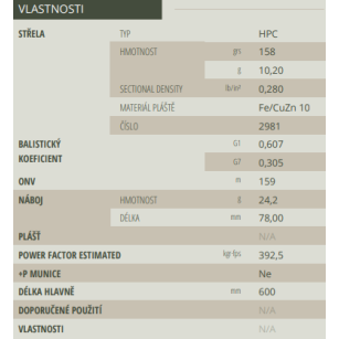 7x57, HPC 10,2g, Sellier&Bellot