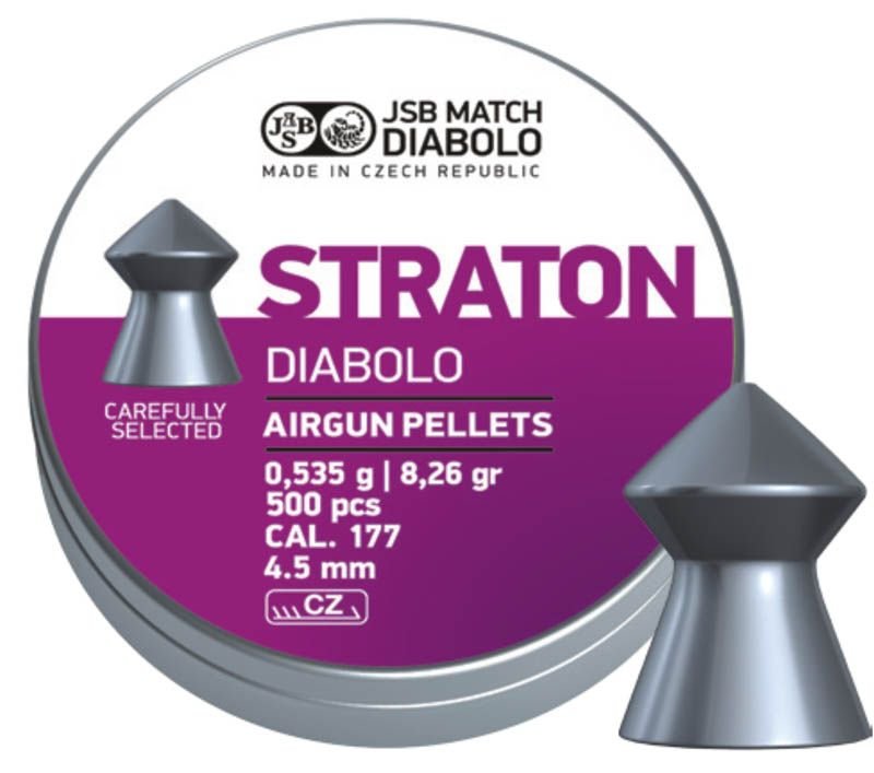 4,5mm Diabolo STRATON, 0,535g, JSB