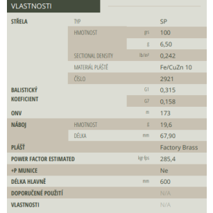 243 Winchester, SP 6,5g, Sellier&Bellot