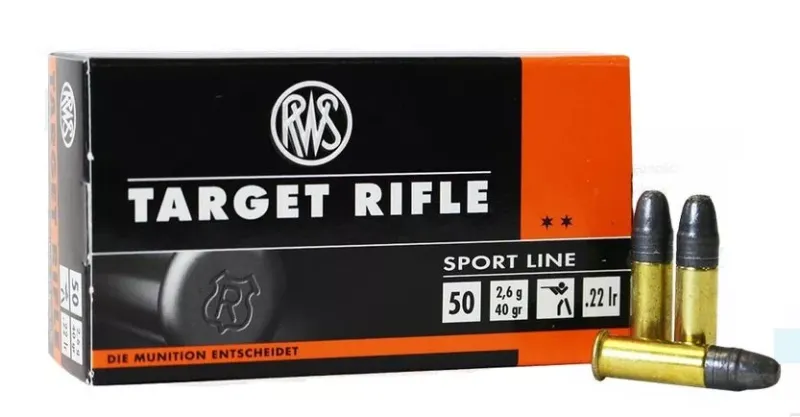 22 LR TARGET RIFLE 2,6g, 40gr,  RWS