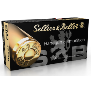 40 S&W, FMJ 11,7g, Sellier&Bellot