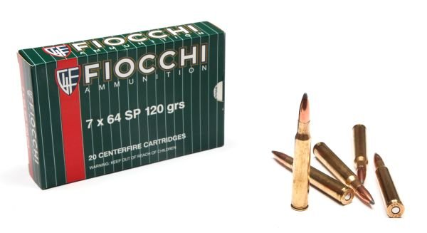 7x64 SP 7,8g (120grs), Fiocchi