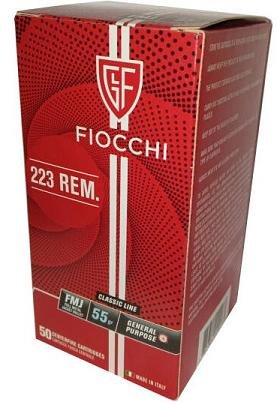 223 Remington,FMJ 55gr, Fiocchi,