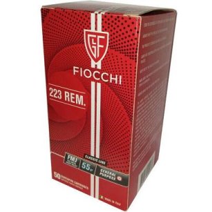 223 Remington,FMJ 55gr, Fiocchi,