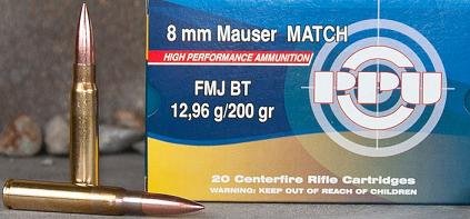 8x57 J Mauser, FMJ BT 1,96g, PPU