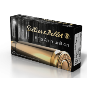 222 Remington, FMJ 3,24g, Sellier&Bellot